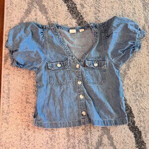 Levi's denim top